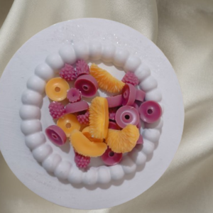 Peach and sweet Berries.